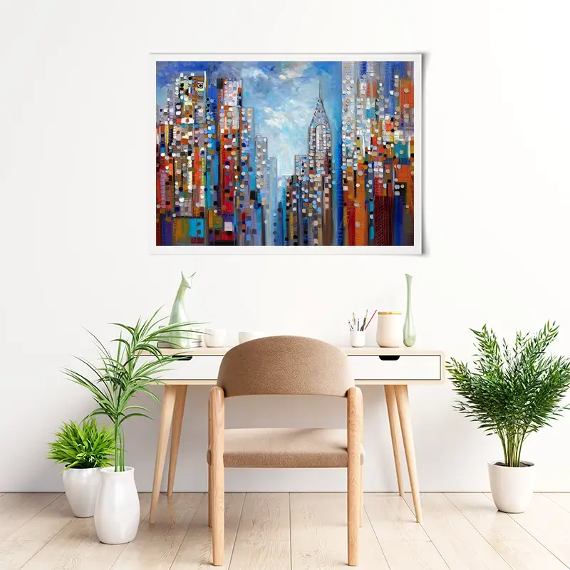 Manhattan Art Print Manhattan Art Print wall art product Ekaterina Ermilkina