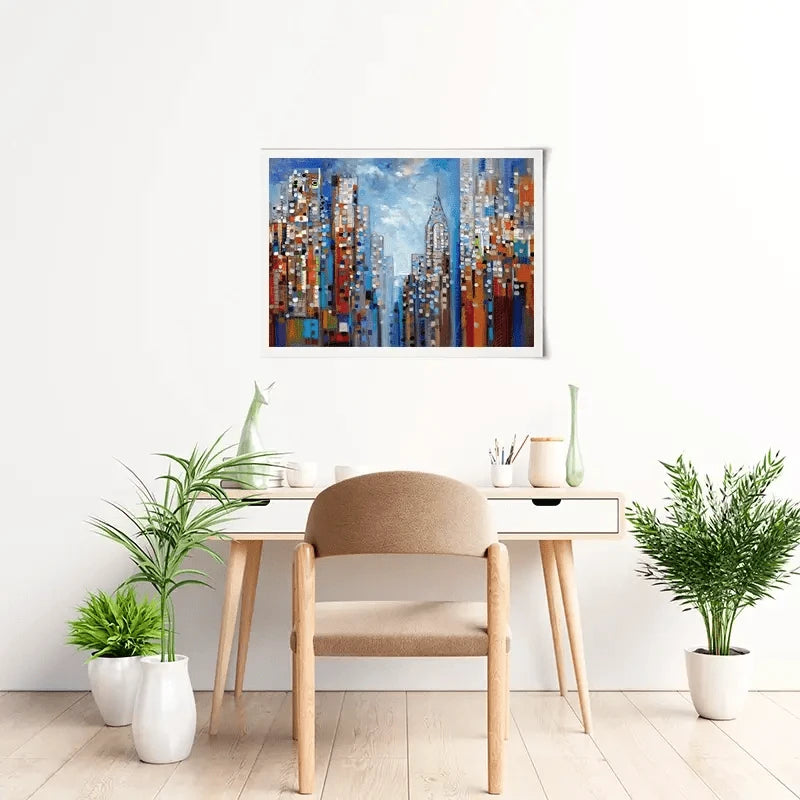Manhattan Art Print Manhattan Art Print wall art product Ekaterina Ermilkina