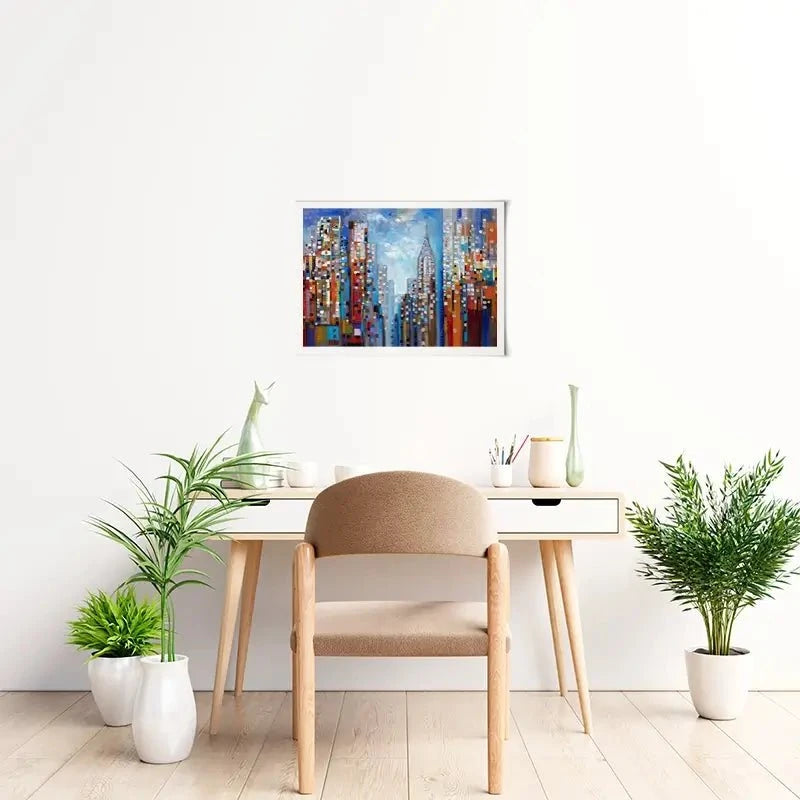 Manhattan Art Print Manhattan Art Print wall art product Ekaterina Ermilkina