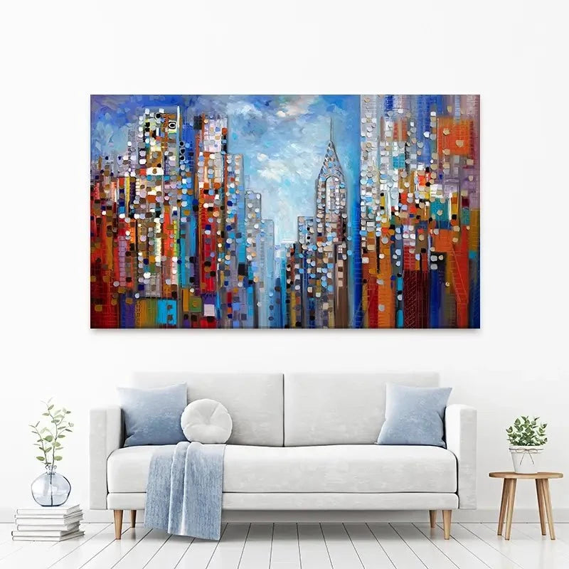 Manhattan Canvas Print Manhattan Canvas Print wall art product Ekaterina Ermilkina