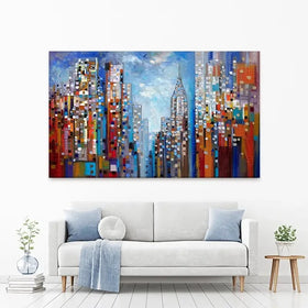 Manhattan Canvas Print Manhattan Canvas Print wall art product Ekaterina Ermilkina