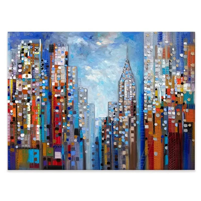 Manhattan Canvas Print Manhattan Canvas Print wall art product Ekaterina Ermilkina