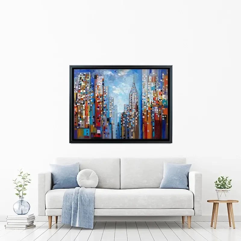 Manhattan Canvas Print Manhattan Canvas Print wall art product Ekaterina Ermilkina