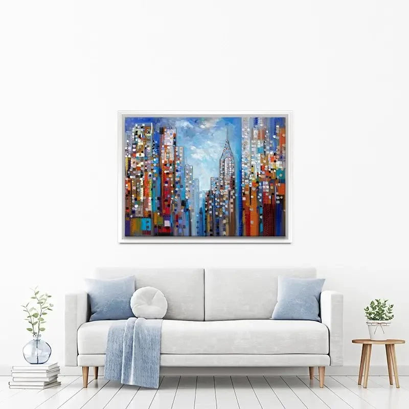 Manhattan Canvas Print Manhattan Canvas Print wall art product Ekaterina Ermilkina