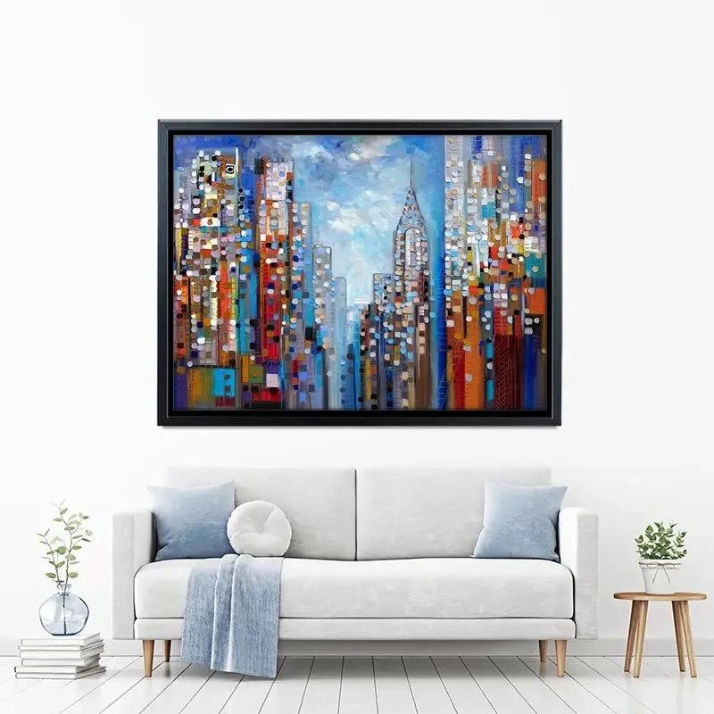 Manhattan Canvas Print Manhattan Canvas Print wall art product Ekaterina Ermilkina