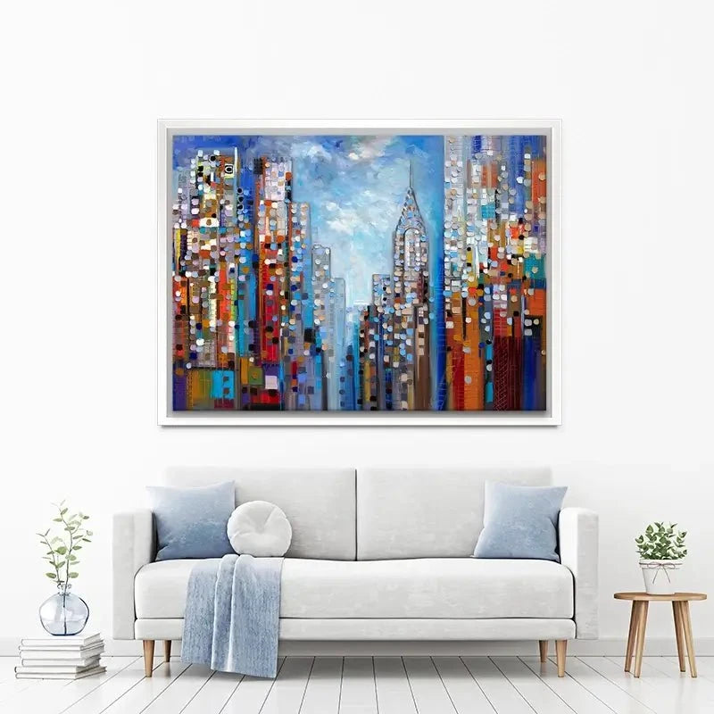 Manhattan Canvas Print Manhattan Canvas Print wall art product Ekaterina Ermilkina