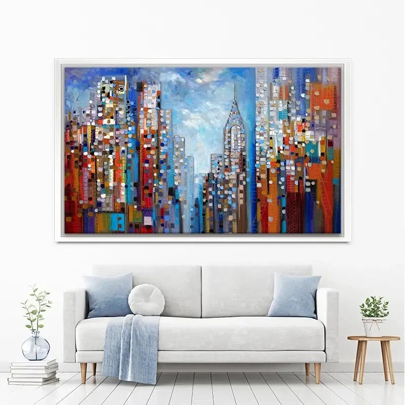 Manhattan Canvas Print Manhattan Canvas Print wall art product Ekaterina Ermilkina