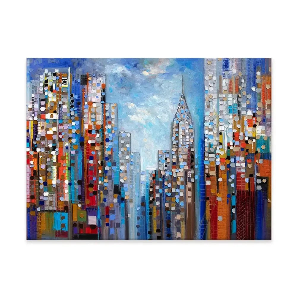 Manhattan Canvas Print Manhattan Canvas Print wall art product Ekaterina Ermilkina
