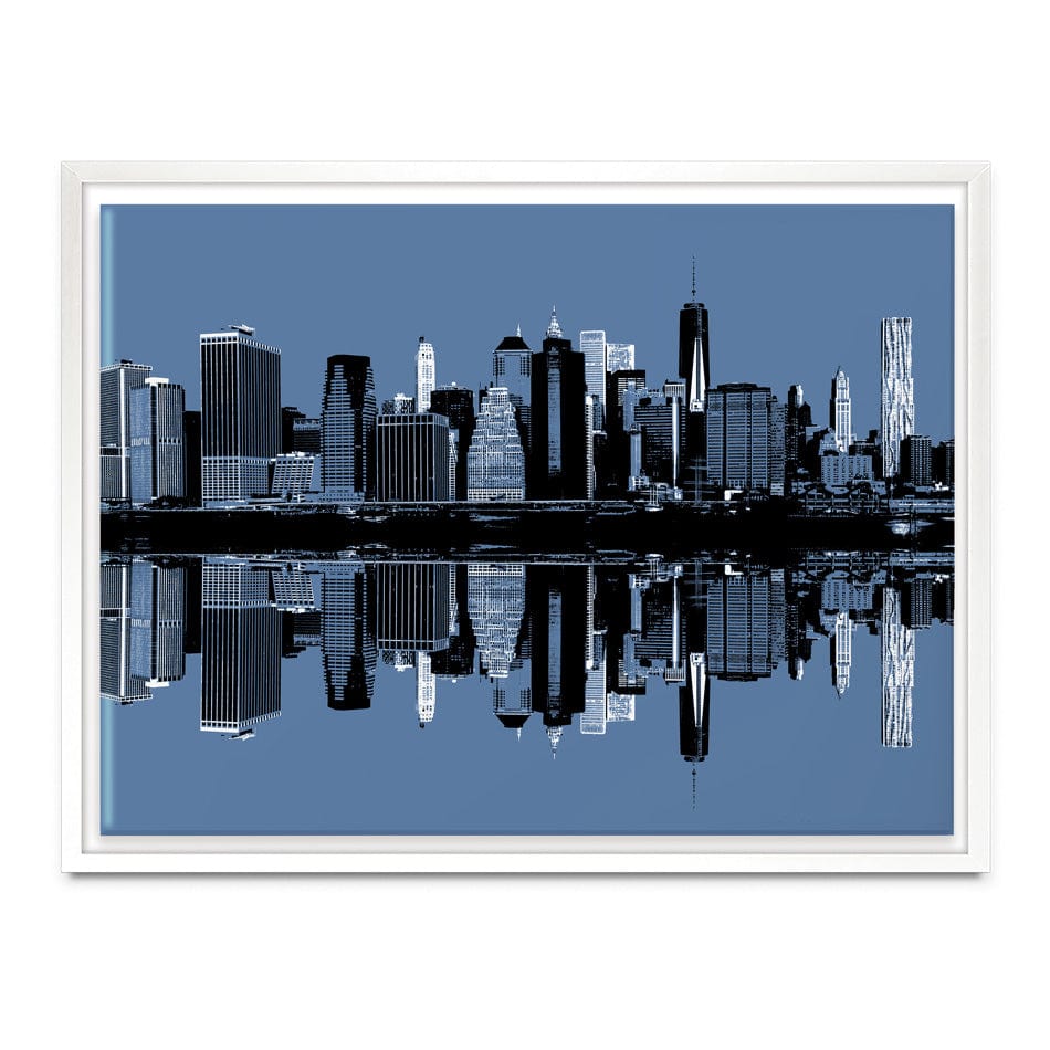 Manhattan Reflections Canvas Print wall art product Drop of Light / Shutterstock