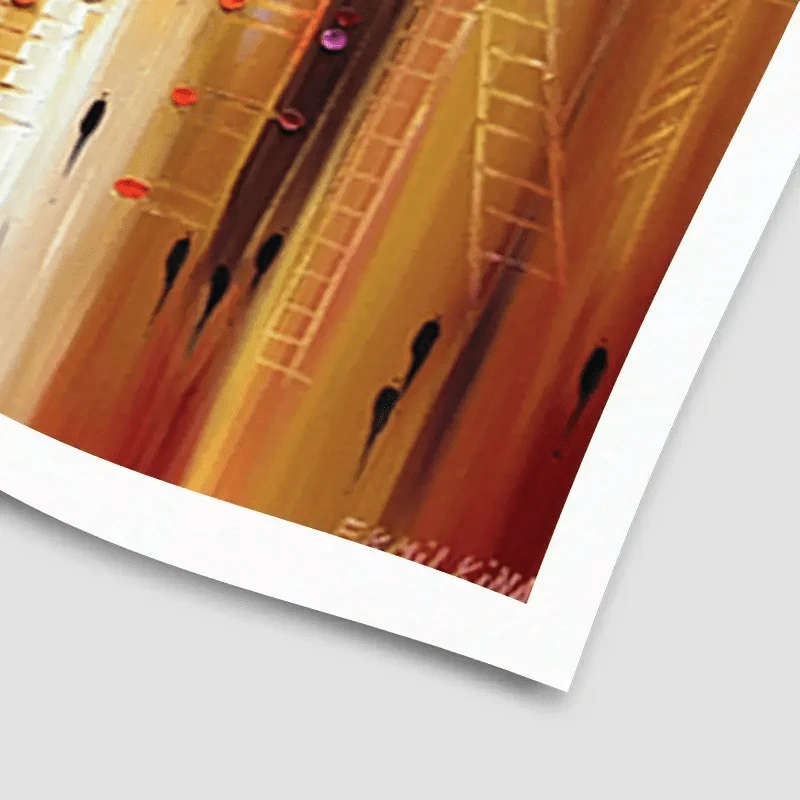 Manhattanhenge Art Print Manhattanhenge Art Print wall art product Ekaterina Ermilkina