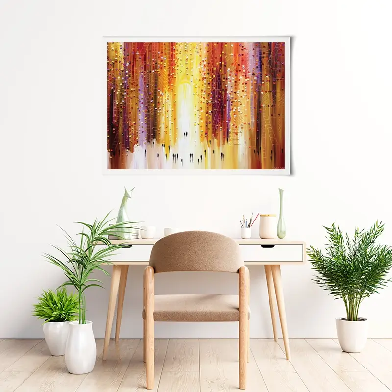 Manhattanhenge Art Print Manhattanhenge Art Print wall art product Ekaterina Ermilkina