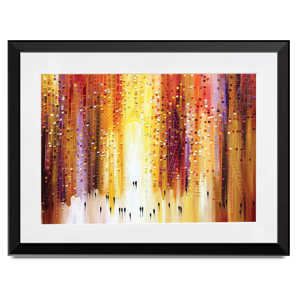 Manhattanhenge Framed Art Print Manhattanhenge Framed Art Print wall art product Ekaterina Ermilkina