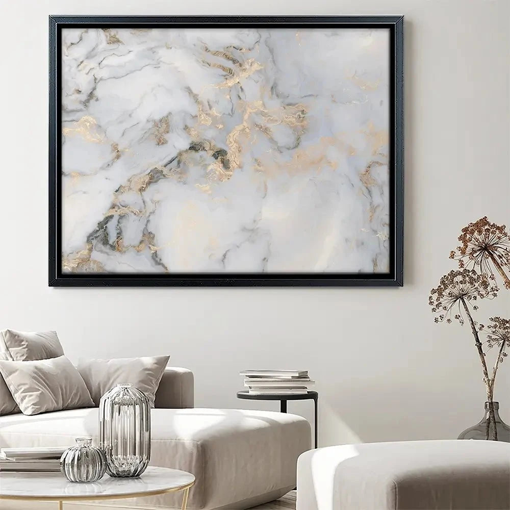 Marble Effect Canvas Print Marble Effect Canvas Print wall art product aregfly / Shutterstock