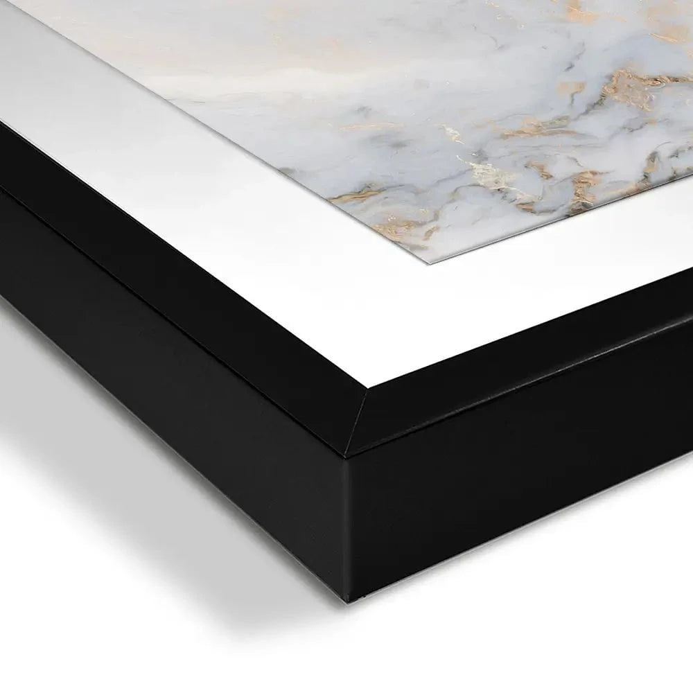 Marble Effect Framed Art Print Marble Effect Framed Art Print wall art product aregfly / Shutterstock