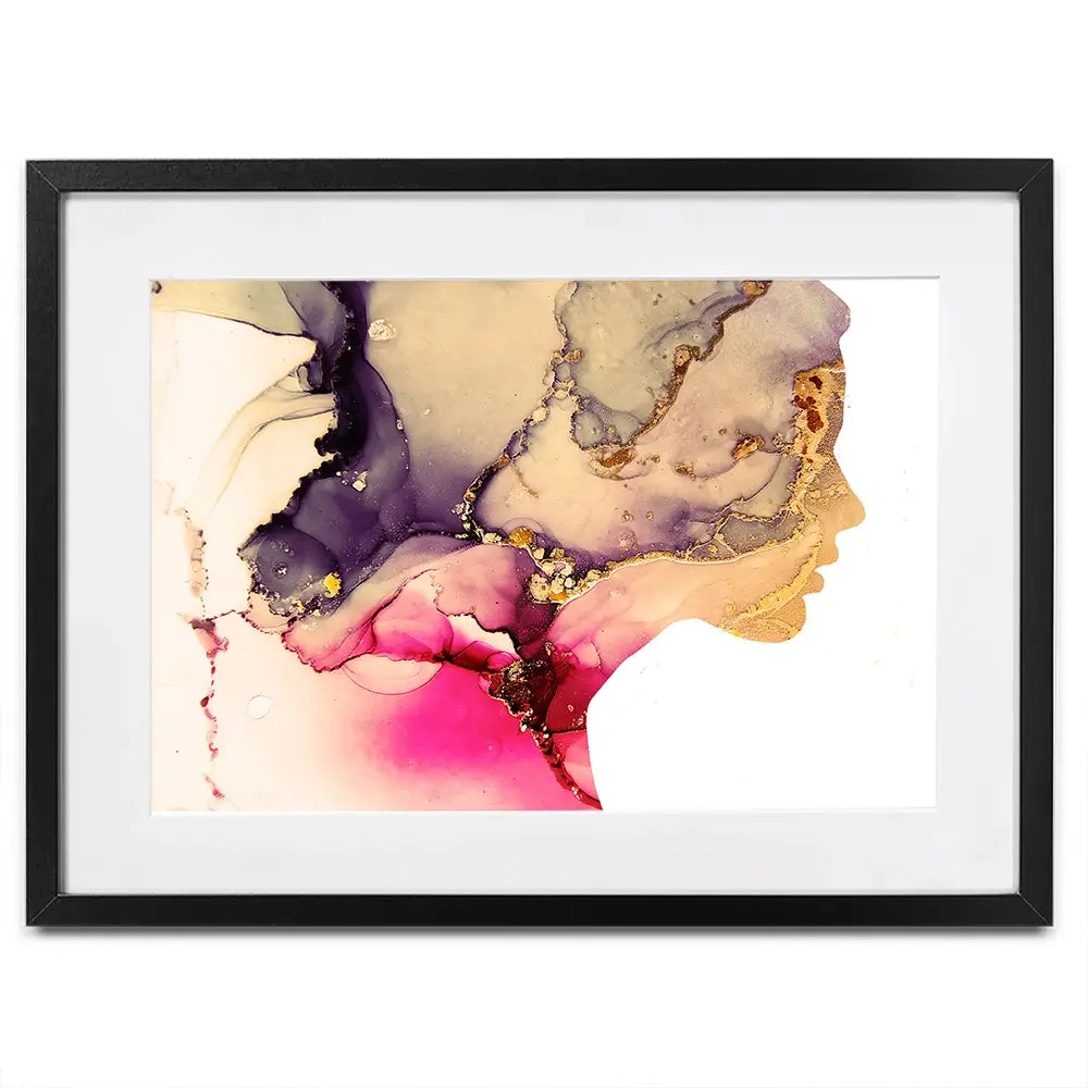 Marbled Face Framed Art Print Marbled Face Framed Art Print wall art product Art Print Shop