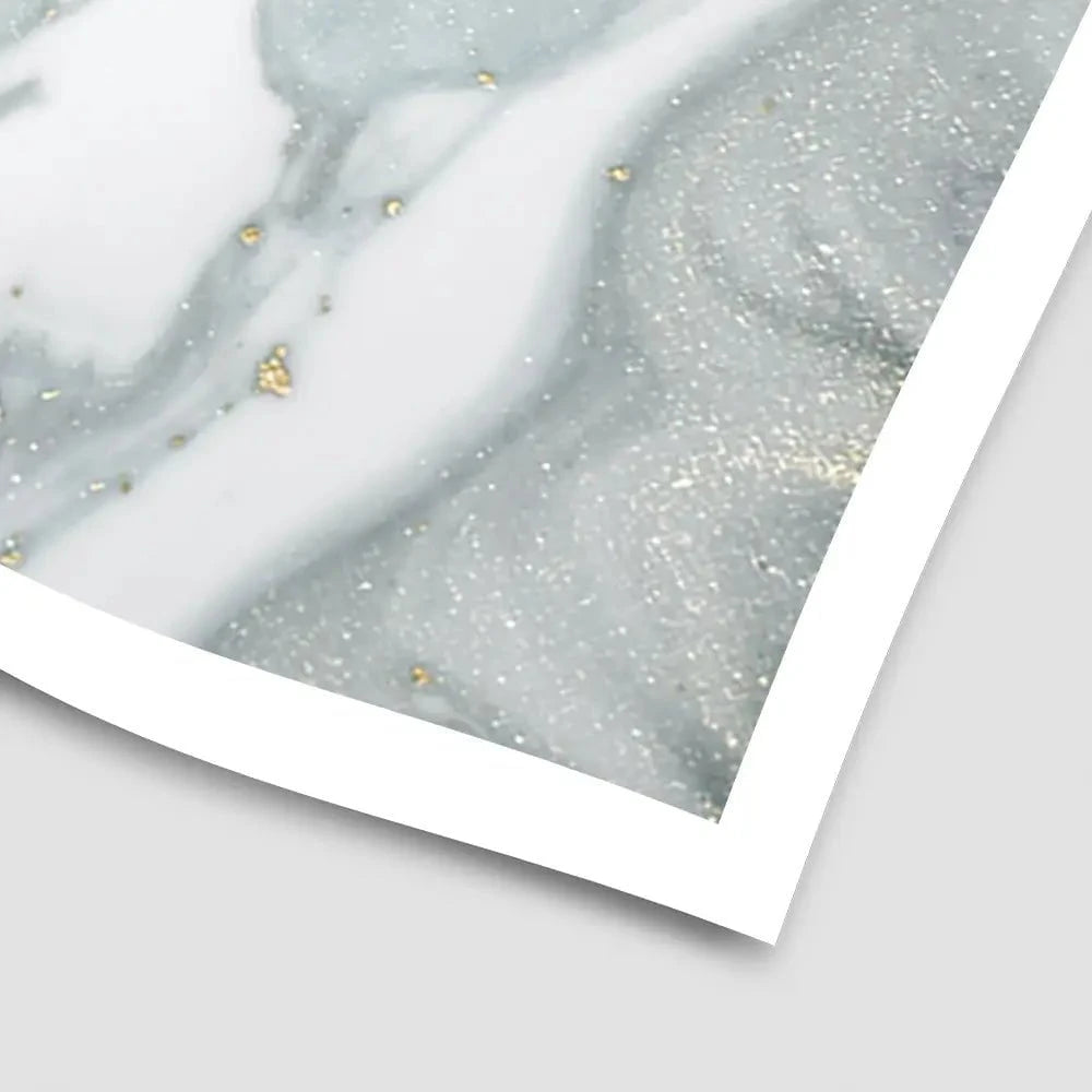 Marbled Grey Hues Art Print Marbled Grey Hues Art Print wall art product CARACOLLA / Shutterstock