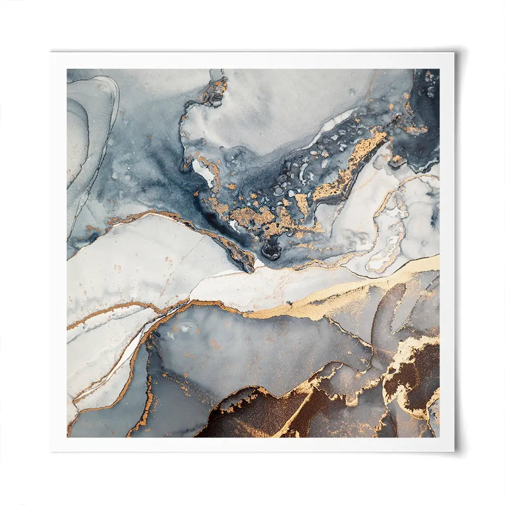 Marbled Square Art Print Marbled Square Art Print wall art product coldsun777 / Shutterstock