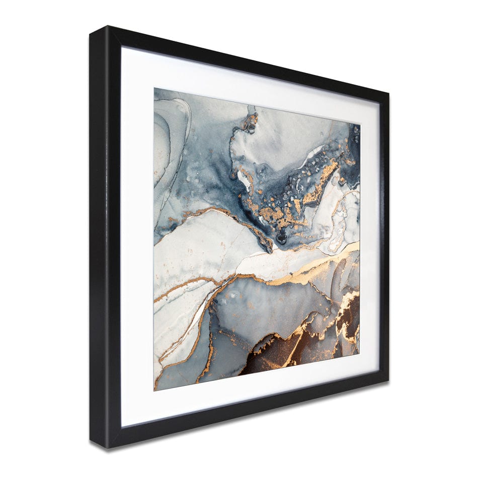 Marbled Square Framed Art Print wall art product coldsun777 / Shutterstock