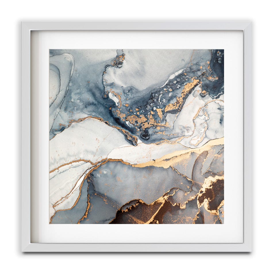 Marbled Square Framed Art Print wall art product coldsun777 / Shutterstock