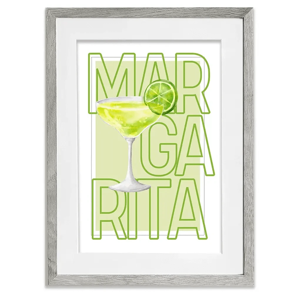 Margarita Framed Art Print Margarita Framed Art Print wall art product Art Print Shop