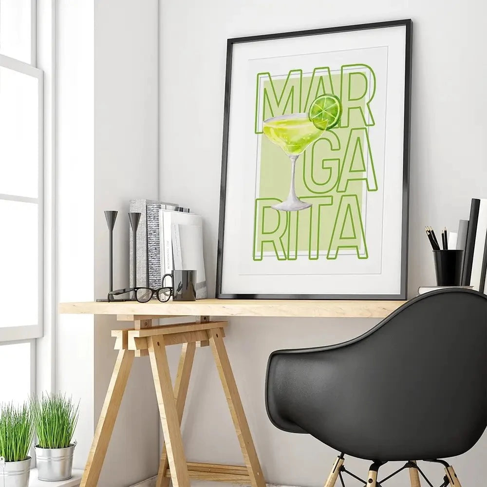 Margarita Framed Art Print Margarita Framed Art Print wall art product Art Print Shop