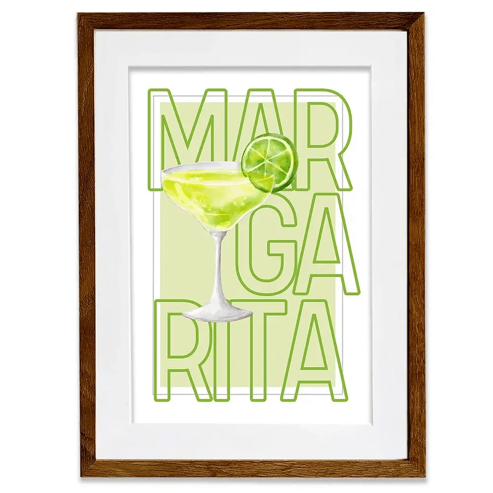 Margarita Framed Art Print Margarita Framed Art Print wall art product Art Print Shop