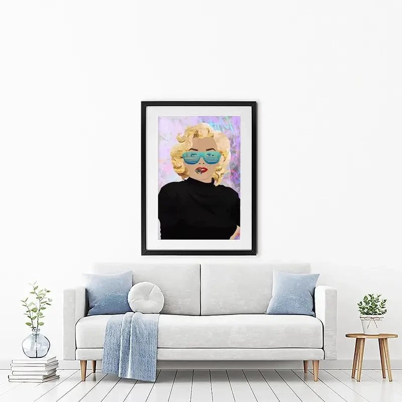 Marilyn Monroe Bee Framed Art Print Marilyn Monroe Bee Framed Art Print wall art product Sarah Manovski