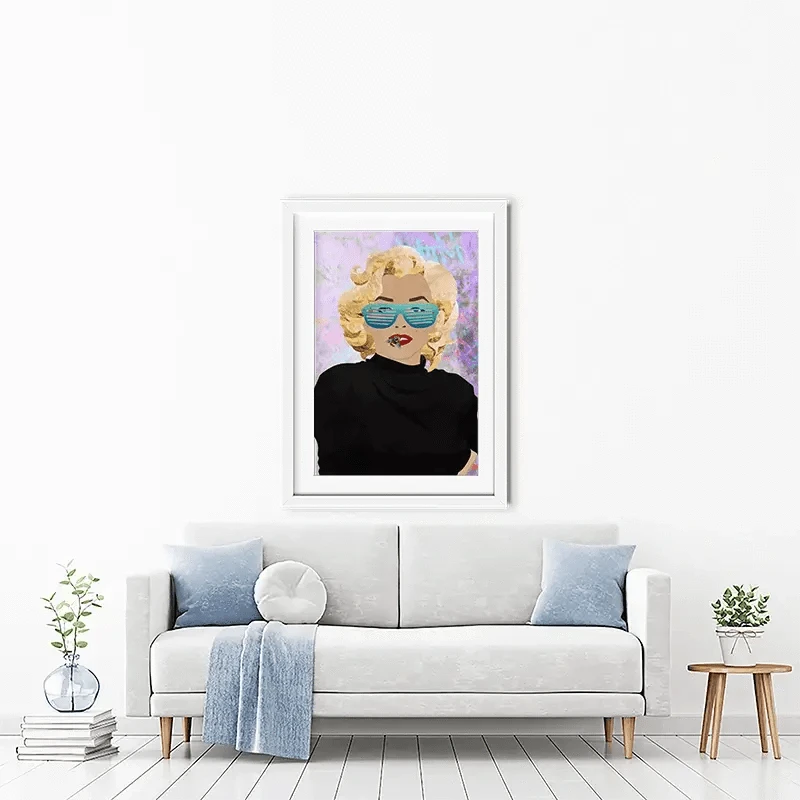 Marilyn Monroe Bee Framed Art Print Marilyn Monroe Bee Framed Art Print wall art product Sarah Manovski