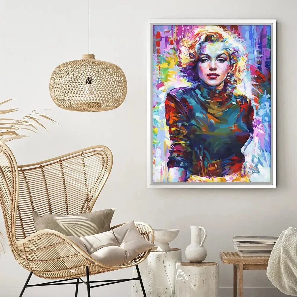 Marilyn Monroe Canvas Print Marilyn Monroe Canvas Print wall art product Leon Devenice