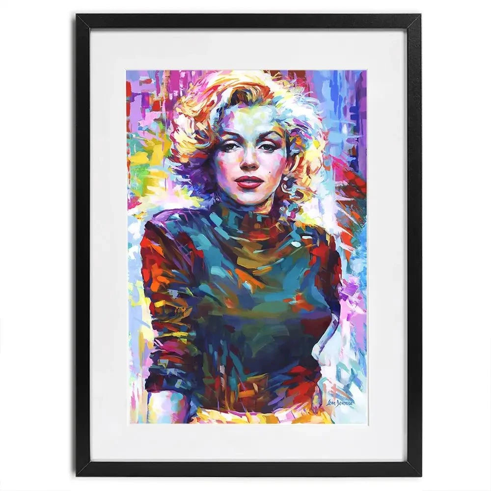 Marilyn Monroe Framed Art Print Marilyn Monroe Framed Art Print wall art product Leon Devenice