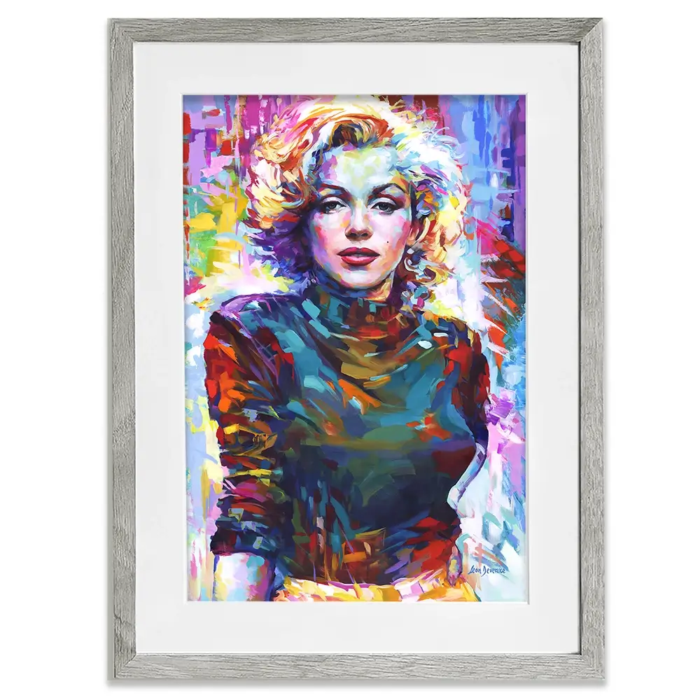 Marilyn Monroe Framed Art Print Marilyn Monroe Framed Art Print wall art product Leon Devenice
