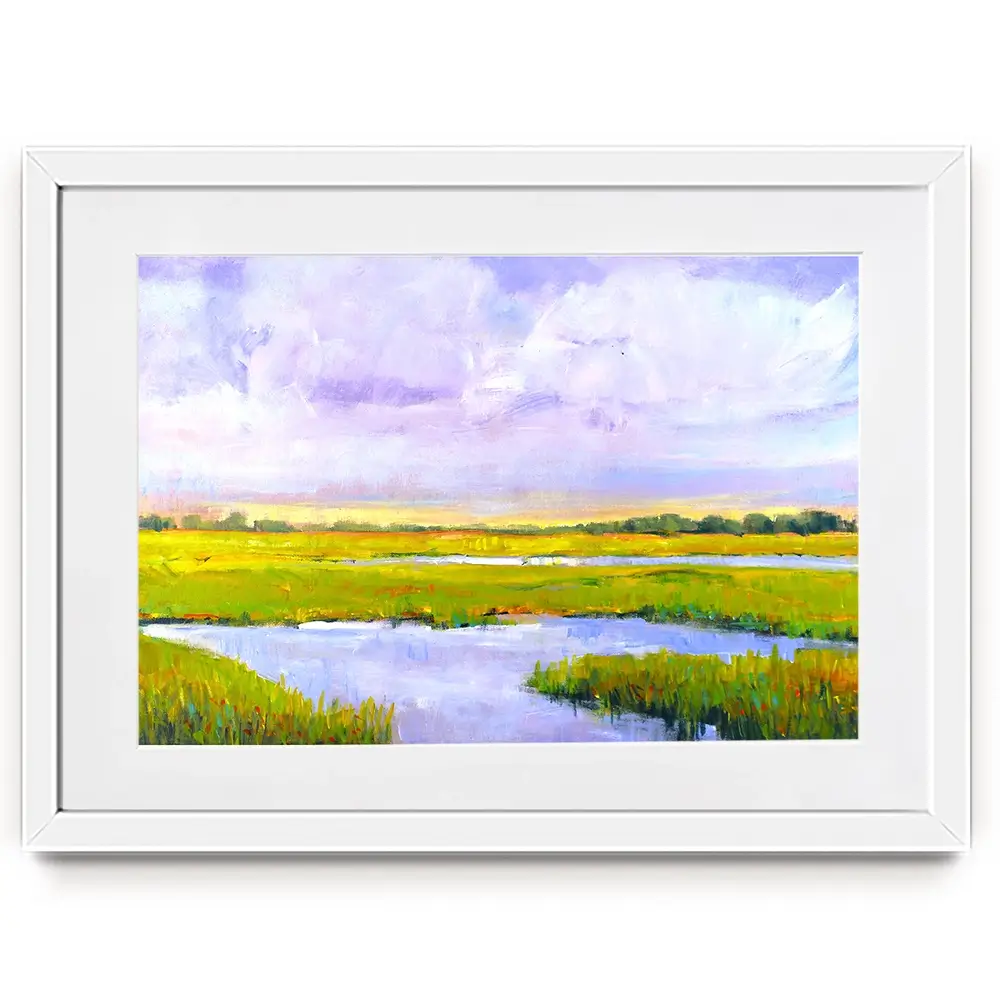Marshes Framed Art Print Marshes Framed Art Print wall art product Tim O'Toole