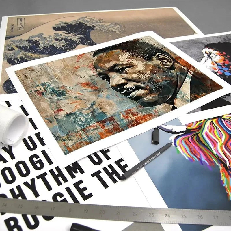 Martin Luther King Art Print Martin Luther King Art Print wall art product Franklyn Gregory - Independent