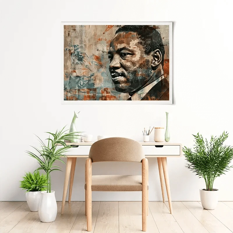 Martin Luther King Art Print Martin Luther King Art Print wall art product Franklyn Gregory - Independent
