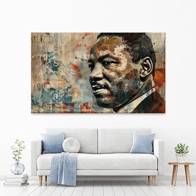 Martin Luther King Canvas Print Martin Luther King Canvas Print wall art product Franklyn Gregory - Independent