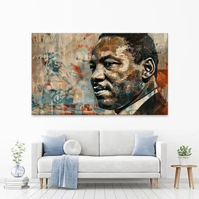 Martin Luther King Canvas Print Martin Luther King Canvas Print wall art product Franklyn Gregory - Independent