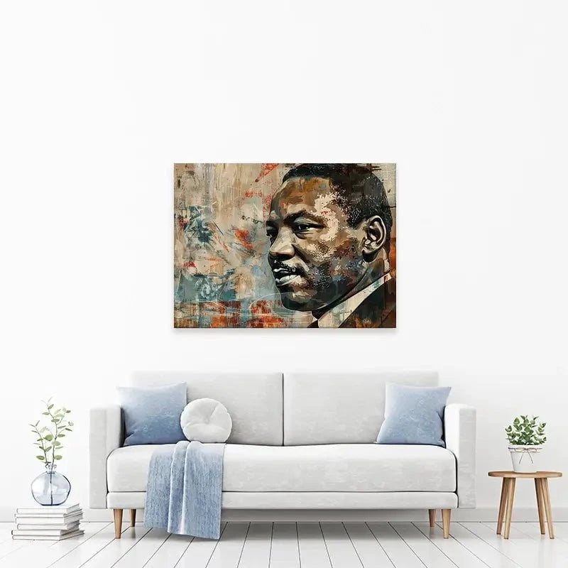 Martin Luther King Canvas Print Martin Luther King Canvas Print wall art product Franklyn Gregory - Independent