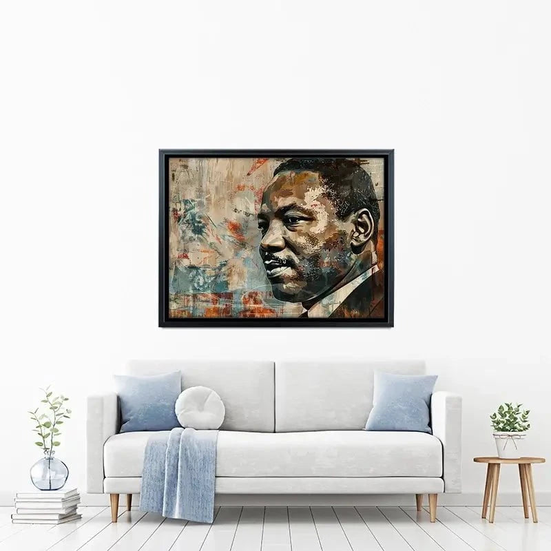 Martin Luther King Canvas Print Martin Luther King Canvas Print wall art product Franklyn Gregory - Independent