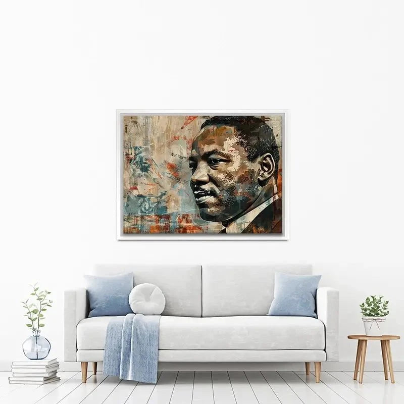 Martin Luther King Canvas Print Martin Luther King Canvas Print wall art product Franklyn Gregory - Independent