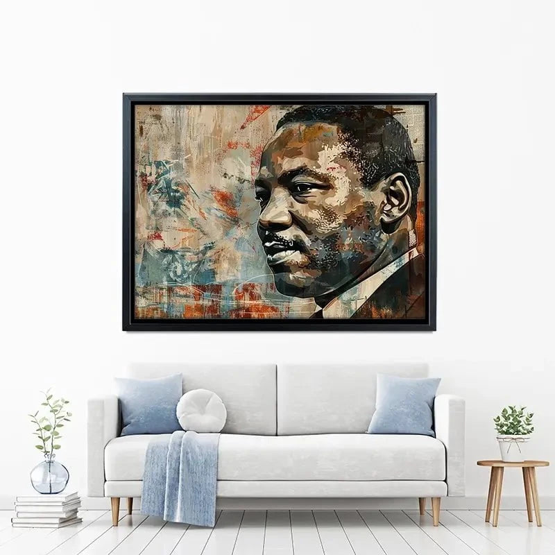 Martin Luther King Canvas Print Martin Luther King Canvas Print wall art product Franklyn Gregory - Independent
