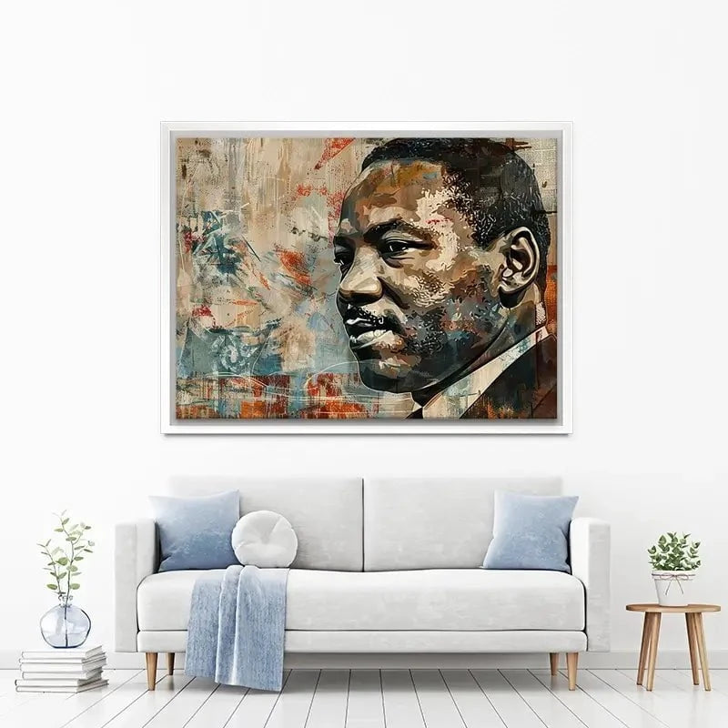 Martin Luther King Canvas Print Martin Luther King Canvas Print wall art product Franklyn Gregory - Independent