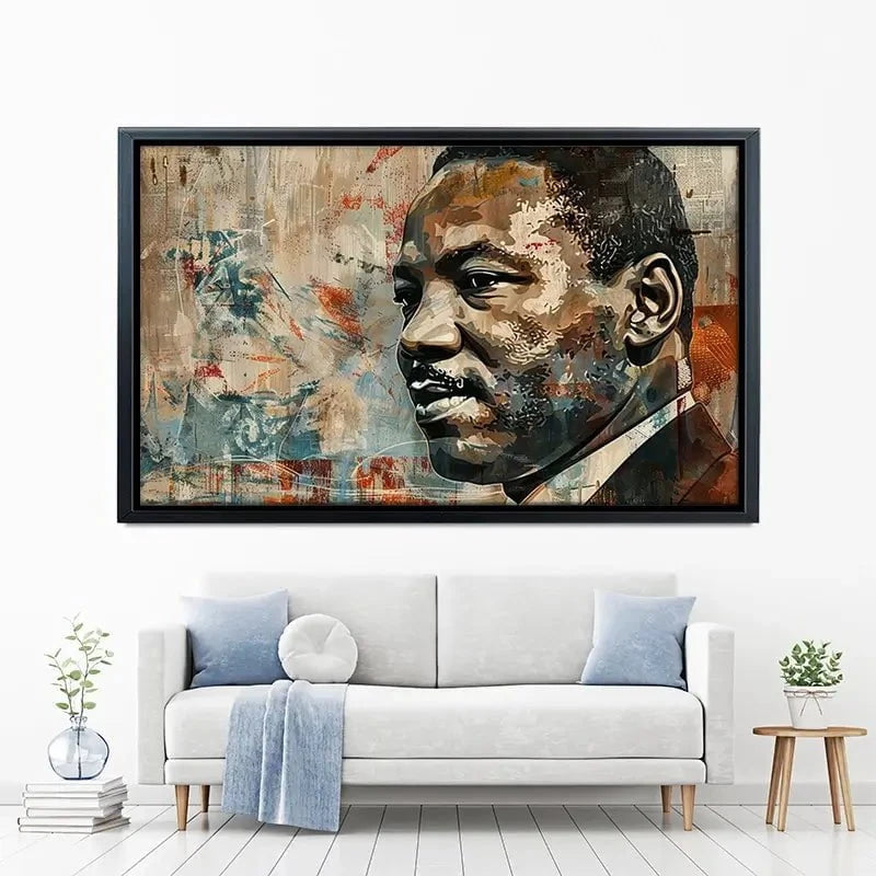 Martin Luther King Canvas Print Martin Luther King Canvas Print wall art product Franklyn Gregory - Independent