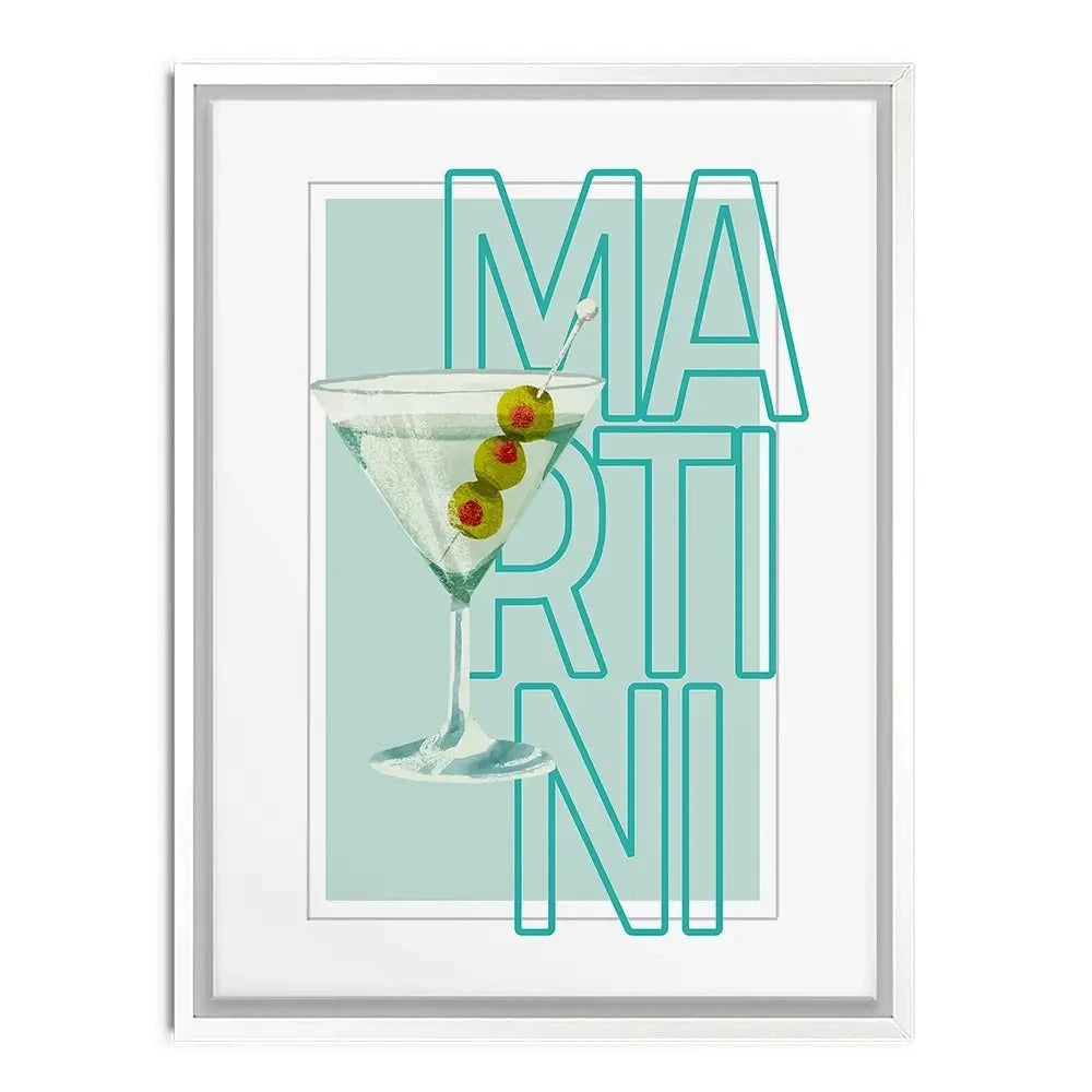 Martini Canvas Print Martini Canvas Print wall art product Art Print Shop