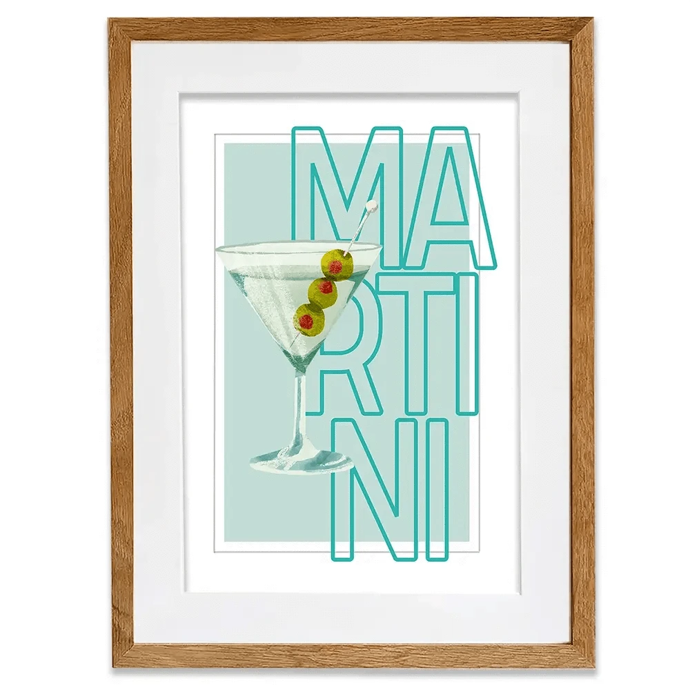 Martini Framed Art Print Martini Framed Art Print wall art product Art Print Shop