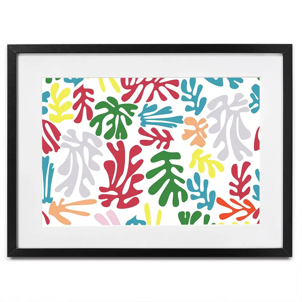 Matisse Patterns Framed Art Print Matisse Patterns Framed Art Print wall art product bluelela / Shutterstock