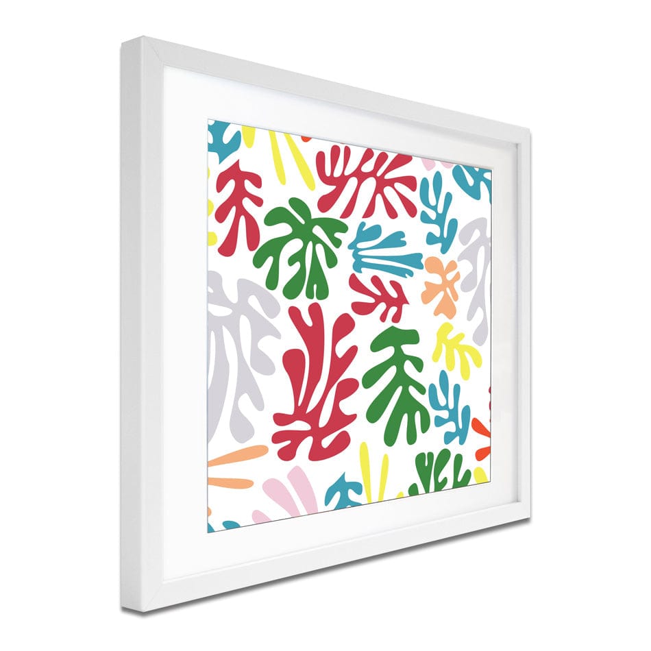 Matisse Patterns Square Framed Art Print wall art product bluelela / Shutterstock