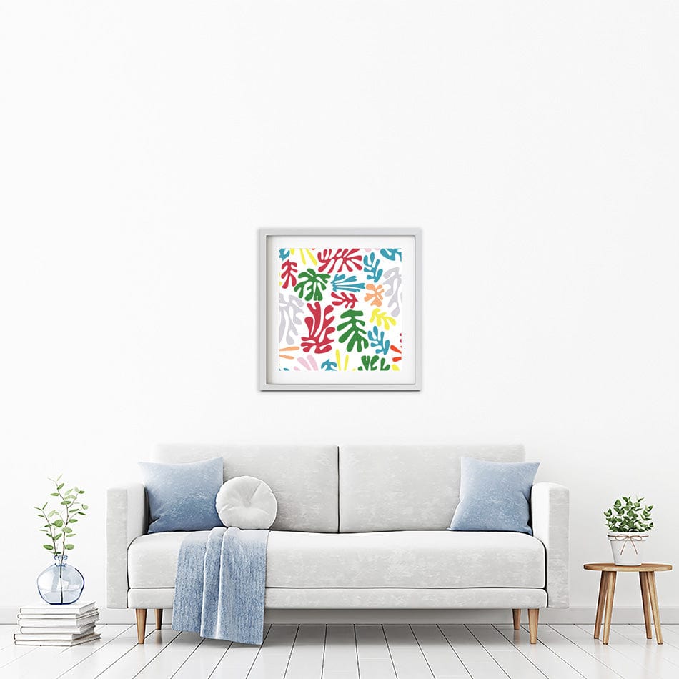 Matisse Patterns Square Framed Art Print wall art product bluelela / Shutterstock