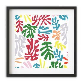 Matisse Patterns Square Framed Art Print wall art product bluelela / Shutterstock