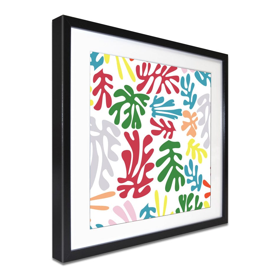 Matisse Patterns Square Framed Art Print wall art product bluelela / Shutterstock