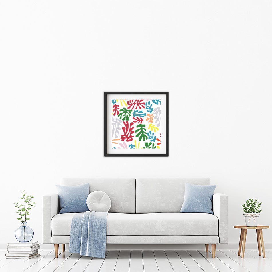 Matisse Patterns Square Framed Art Print wall art product bluelela / Shutterstock